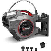 Einhell Schlauchtrommel GE-HR 18/30-1 WH Li-Solo, automatische Schlauchaufwicklung, ohne Akku und Ladegerät, 30 m Kapazität, UV- und spritzwassergeschützt