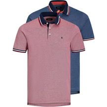 Bild für Jack & Jones Poloshirt JJEPAULOS POLO SS 2PK MP NOOS (Packung, 2-tlg., 2er-Pack)
