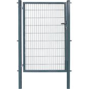 Arvotec Zauneinzeltür ESSENTIAL, Gartentor mit Vierkantrahmen, verzinktem Metall, zum Einbetonieren