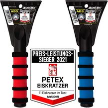 Bild für PETEX 45020000 Eiskratzer 4502 mit Softgriff, Länge 25 cm Auto Bild 52/2021 Preis-Leistungs-Sieger, 1 Stück (sortiert)