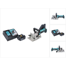 Bild für Makita DPJ 180 RF1 Akku Nutfräse Flachdübelfräse 18 V und 1x Akku 3,0 Ah und Ladegerät