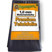 Teichfolie PVC 5m x 4m 1,0mm schwarz Folie für den Gartenteich