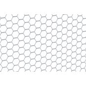 Alberts Sechseckgeflecht | verzinkt | Maschen 13 x 13 mm | Höhe 100 cm | Länge 25 m 
(614133)