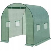 Redfink Ersatzfolie für Gewächshaus-Tunnel 2x2x2m, UV-beständige Folie mit hoher Lichtdurchlässigkeit