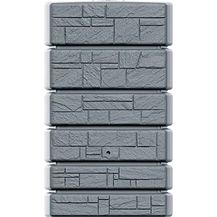 Bild für Stones Garden Regenwasserbehälter Tower Stone 500L Grau Rectangle Regentonnen