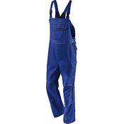 KÜBLER Workwear KÜBLER IMAGE DRESS NEW DESIGN Arbeits-Latzhose Kornblumenblau/dunkelblau, mit zahlreichen praktischen Taschen