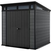 Keter Gerätehaus Cortina 7x7, Maße: 214 x 218 x 226cm