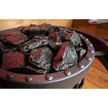 Bild für Harvia Saunasteine Vulkanit 20 kg schwarz für Saunaofen Finnische Saunasteine 5