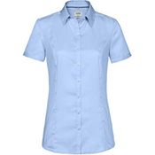 HAKRO 1/2-Arm Bluse Business 112, himmelblau, 3XL