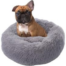 Bild für Paco Home Hundebett Katzenbett Flauschig Hundekissen Donut Hundedecke Hund Katze Hundekörbchen Katzenkorb Waschbar