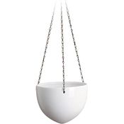 Scheurich Hanging Pot, Hängeampel aus Keramik, Farbe: Alaska, 18 cm Durchmesser, 14,8 cm hoch, 1,6 l Vol. - Preisvergleich