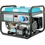 Könner & Söhnen LPG/Benzin-Generator KS 9000E G Notstromaggregat mobiler Generator, Gas-Benzin-Hybrid-Generator mit Stahlbehälter