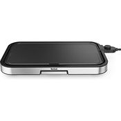 Tefal CB631D Giant Plancha Grill 12 Personen, XXL-Grillfläche, Antihaftbeschichtung, regelbarer Thermostat, ölfrei, gesundes Kochen, leicht zu reinigen, 2300 W, Edelstahl