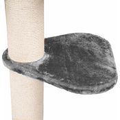 Happypet® 55x55 cm Universal XL Liegeplatz für Kratzbaum | stabile Liegefläche | mit weichem Plüsch bezogen | Zubehör für Katzen | Kratzbaum Ersatzteil | hohe Tragegewicht bis zu 15 kg