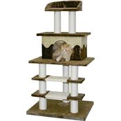 Kerbl Kratzbaum OLYMP, braun/beige 70 x 59 x 136 cm