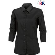 BP Damenbluse 3/4 Arm - schwarz - 42