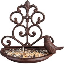 Bild für Esschert Design Futterschale Vogeltränke Wand Gusseisen