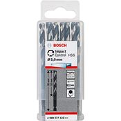 Bosch Accessories 2608577056 Metall-Spiralbohrer, HSS 5mm, Gesamtlänge 91mm, geeignet für Schlagbohrer