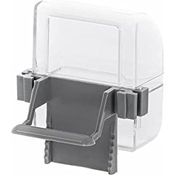 Duvo+ Duvoplus, Vogelkäfig, Kanarienvögel, 8 x 4,5 x 6,5 cm, Grau, Vögel, Grau