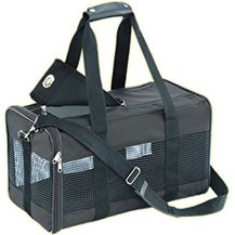 Bild für Nobby Transporttasche Nylon schwarz L x B x H: 53 x 30 x 30 cm