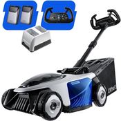 Litheli Akku-Rasenmäher EasySurge 2 x 20 V inkl. 2 Akkus 4.0 Ah