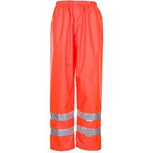 Bild für Warnschutz Regenhose uni orange Größe L