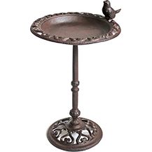 Bild für Spetebo Wassertränke Vogel antik braun aus Gusseisen