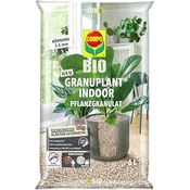 COMPO Bio GRANUPLANT Indoor Pflanzengranulat - 100% natürliches Bimsstein - Körnung 2-5 mm - 6 L, nachhaltiges Pflanzsubstrat für optimales Pflanzenwachstum