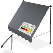 Bild für Juskys Klemmmarkise Kapstadt 200x120 cm