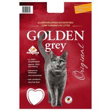 Bild für Golden Grey Katzenstreu mit Babypuderduft 14kg