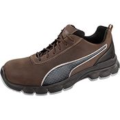 PUMA Safety Shoes PU54244 PUMA Safety Condor Low SRC 640542-44 ESD Sicherheitsschuh S3 Groeße: 44 Braun 1 Paar, Schwarz Braun, 44 EU