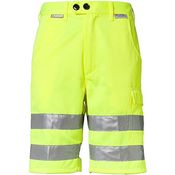 Warnschutz Shorts uni gelb Größe L