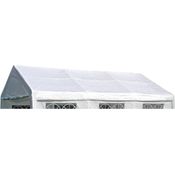 DEGAMO Pavillon-Ersatzdach PALMA, für Zelt 4x6 Meter, PVC weiss 480g/m², mit Spanngummis