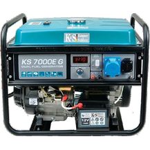 Bild für Könner & Söhnen KS 7000E G Hybrid Stromerzeuger 5500 Watt, DUAL FUEL Benzin / LPG, E-Start, 1x16A (230V)