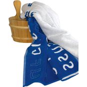 Finnsa-Wedeltuch, blau-weiß 90 x 150 cm