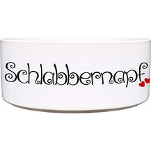 Bild für Cadouri Keramik Hundenapf » Schlabbernapf « Futternapf Wassernapf