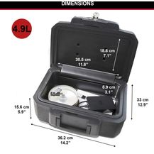 Bild für MASTER LOCK Sicherheitskassette (Feuer- und Wasserfest)