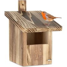 Bild für Relaxdays Nistkasten für Halbhöhlenbrüter