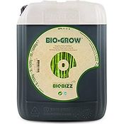 BioBizz 5L Bio-Grow Flüssigkeit, biologischer Pflanzendünger für üppiges Wachstum, geeignet für Pflanz- und Kokoserde