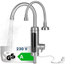 Bild für MAXXMEE Elektrische Edelstahl Armatur mit Durchlauferhitzer