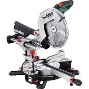 Metabo KGS 254 M Set Kappsäge (Karton, mit 2. Hartmetall-Sägeblatt, Klasse M, mit Sägeblattneigung, robuste Bauweise) 613254900