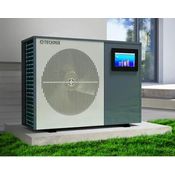 Technix Luft-Wasser Wärmepumpe TX-5500 PRO/ 5,5kW bis 100m² inklusive Steuerung mit einem 7-Zoll-Farb-Touchscreen-Display