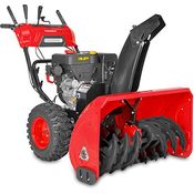 Hecht 9542 SQ, Benzin-Schneefräse mit 15 PS, Elektrostart, LED-Scheinwerfer, Griffheizung, 106 cm Arbeitsbreite, 51 cm Arbeitshöhe, 420 cm³, 15 m Wurfweite