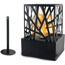 Bild für Activa Luxury Garden Calida Bioethanol Tischkamine Ethanol Tischfeuer Indoor Outdoor Tisch Kaminfeuer für Wohnzimmer Balkon Terrasse inklusive Flammenlöscher Löschstempel
