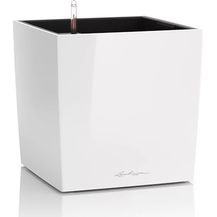 Bild für LECHUZA CUBE Premium 30 weiß hochglanz 16460