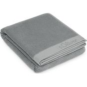 S. Oliver Saunatuch, 80x200 cm, grau, Oeko-Tex® Standard 100, angenehm weich, mit Aufhängeschlaufe und Bordüre