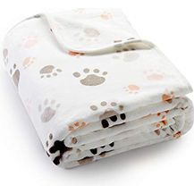 Bild für Allisandro® Super Softe Warme und Weiche Decke für Haustier Hundedecke Katzendecke Fleece-Decke/Tier Schlafdeck Überwurf für Hundebett Sofa und Couch- Gr. 100X80cm 
