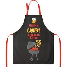 Bild für GRUSS & CO Küchenschürze mit Motiv "Grillen