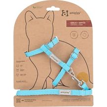 Bild für Verstellbares Katzengeschirr + Leine CAT Samba S/M Amiplay (S, Türkis)