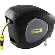 KÄRCHER Schlauchtrommel CR 5.335 Automatic Premium 35 Meter - Schlauchtrommel - grau/gelb - Wand-Schlauchbox mit automatischem Schlaucheinzug